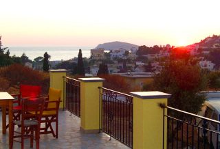 Μπλέ Βίλλα έξωτερικοί χώροι