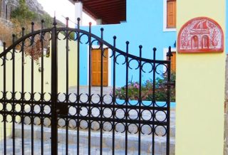 Μπλέ Βίλλα έξωτερικοί χώροι
