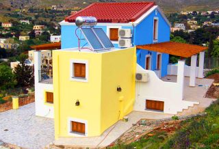Μπλέ Βίλλα έξωτερικοί χώροι
